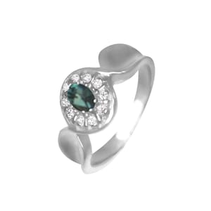 Alexandrite Ring diamant - natuurlijke alexandriet - in 14K goud met certificaat! Gratis verzending in de VS