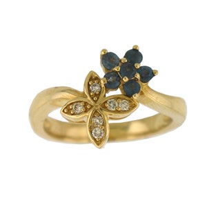 Alexandrite Ring natuurlijke alexandriet met diamanten-14 K Yellow Gold met certificaat! Gratis verzending in de VS