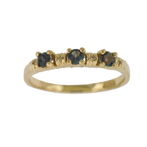 Alexandrite Diamond Ring -Natural Alexandrite- in 14K Geel Goud met Certificaat!!! Gratis verzending alleen in de VS