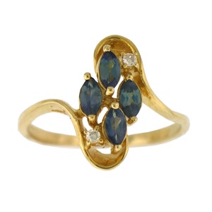 Braziliaanse Alexandrite Ring-natuurlijke edelsteen in 14K geel goud met certificaat!! Gratis verzending alleen in de VS