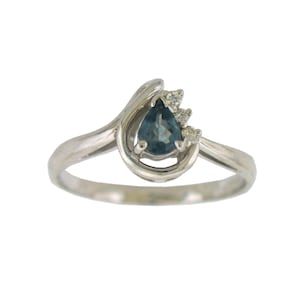 Alexandrite Diamond Ring Natural Alexandrite in 14K Goud met Certificaat!!! Gratis verzending in de VS alleen