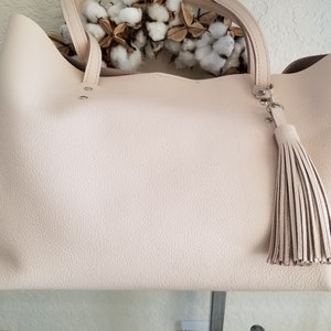 Blush Leather Bag Etsy Canada
