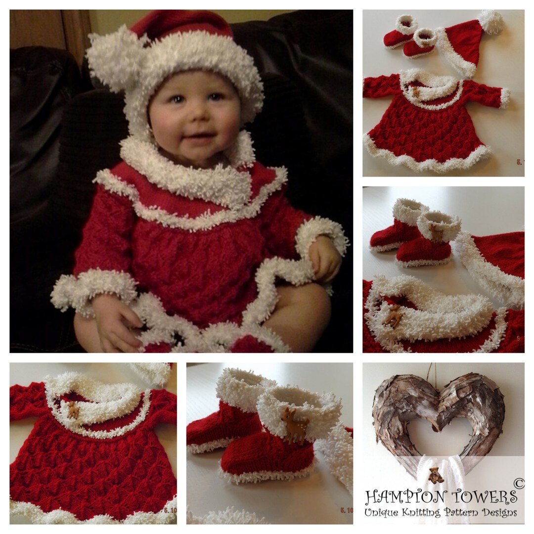 Knitted santa hotsell dress