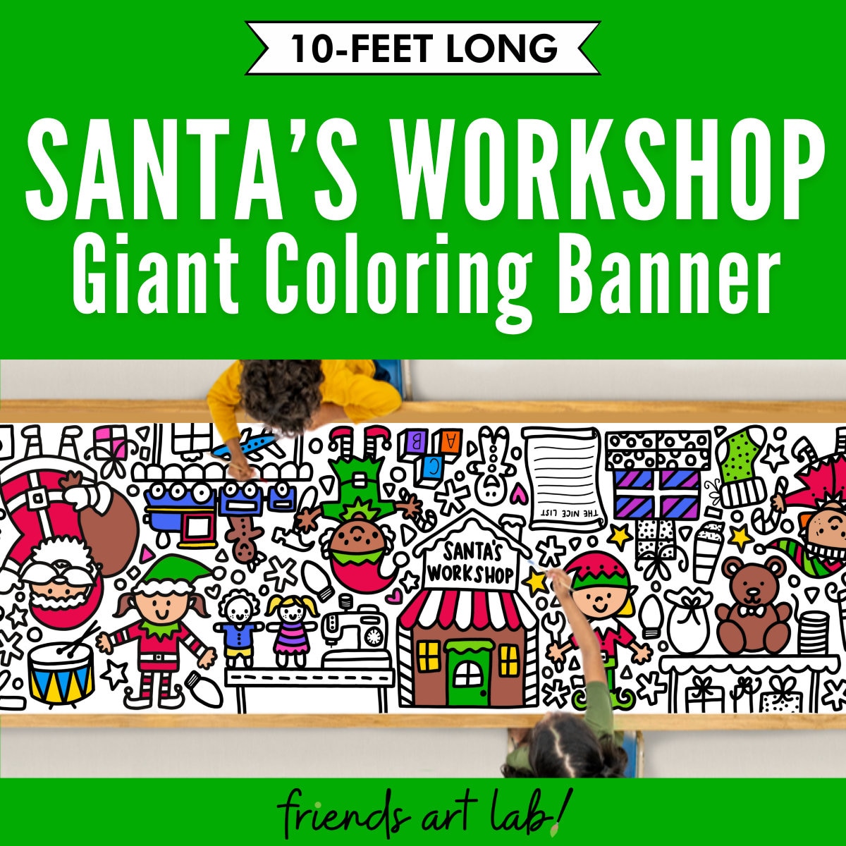 Big Coloring Sheet for Kids, Huge Coloring Sheets, 30 X 44