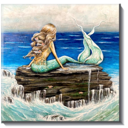 Mermaid Coral Cowrie Tile
