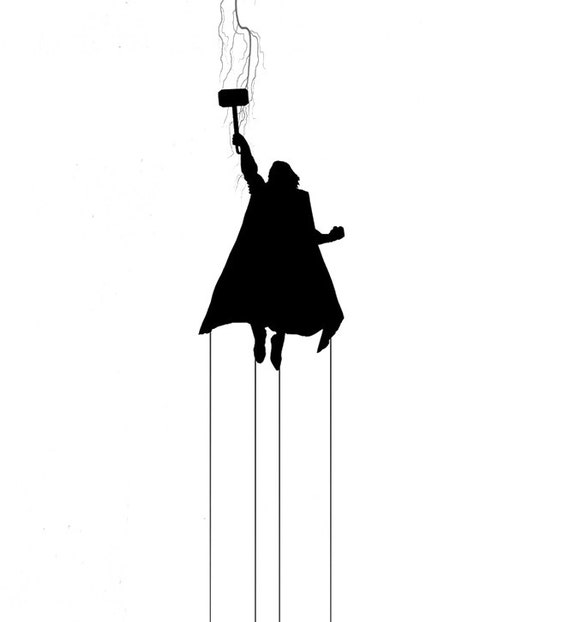 THOR Inspired Black & White Minimalist Movie Poster Print - Etsy Australia Thor Inspired Black & White Minimalist Movie Poster Print - Etsy Australia