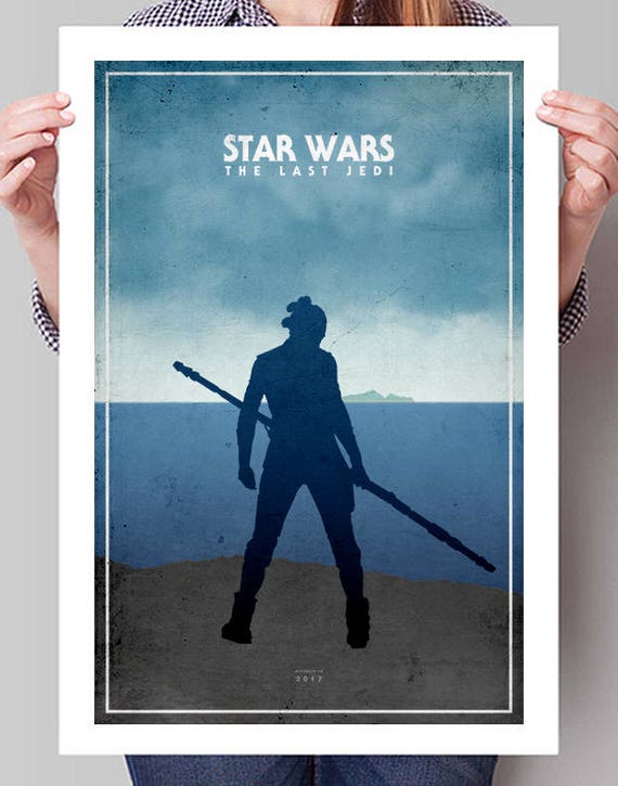 Poster Star Wars: The Last Jedi - Rey