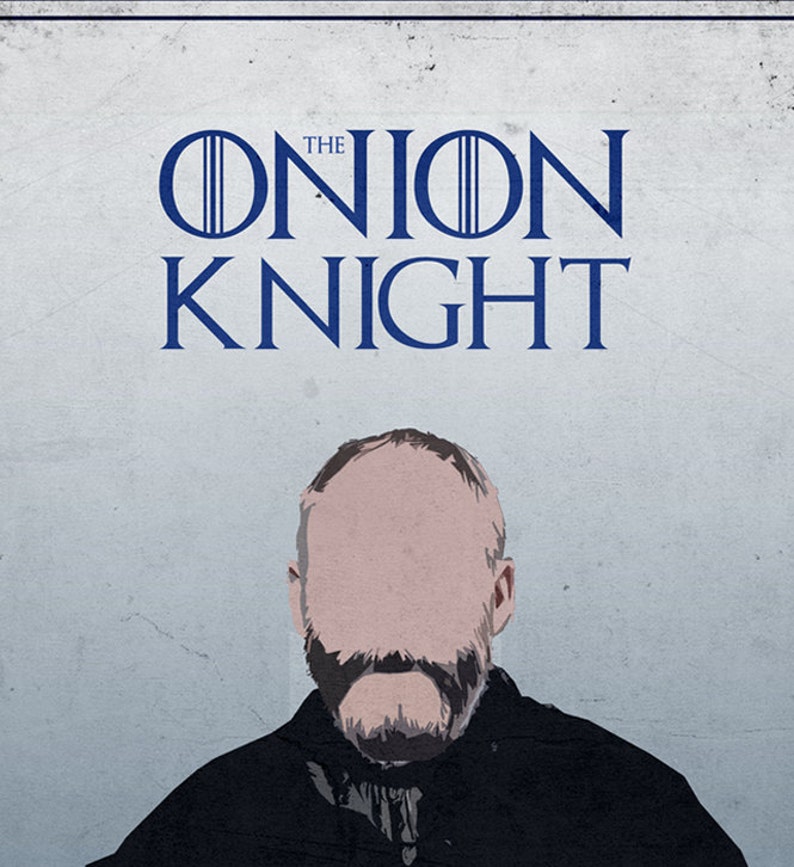 GAME OF THRONES Ser Davos The Onion Knight Etsy