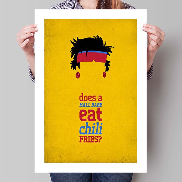 X-MEN Inspired The Animated Series Jubilee Minimalist Poster Print - 13"x19" (33x48 cm)