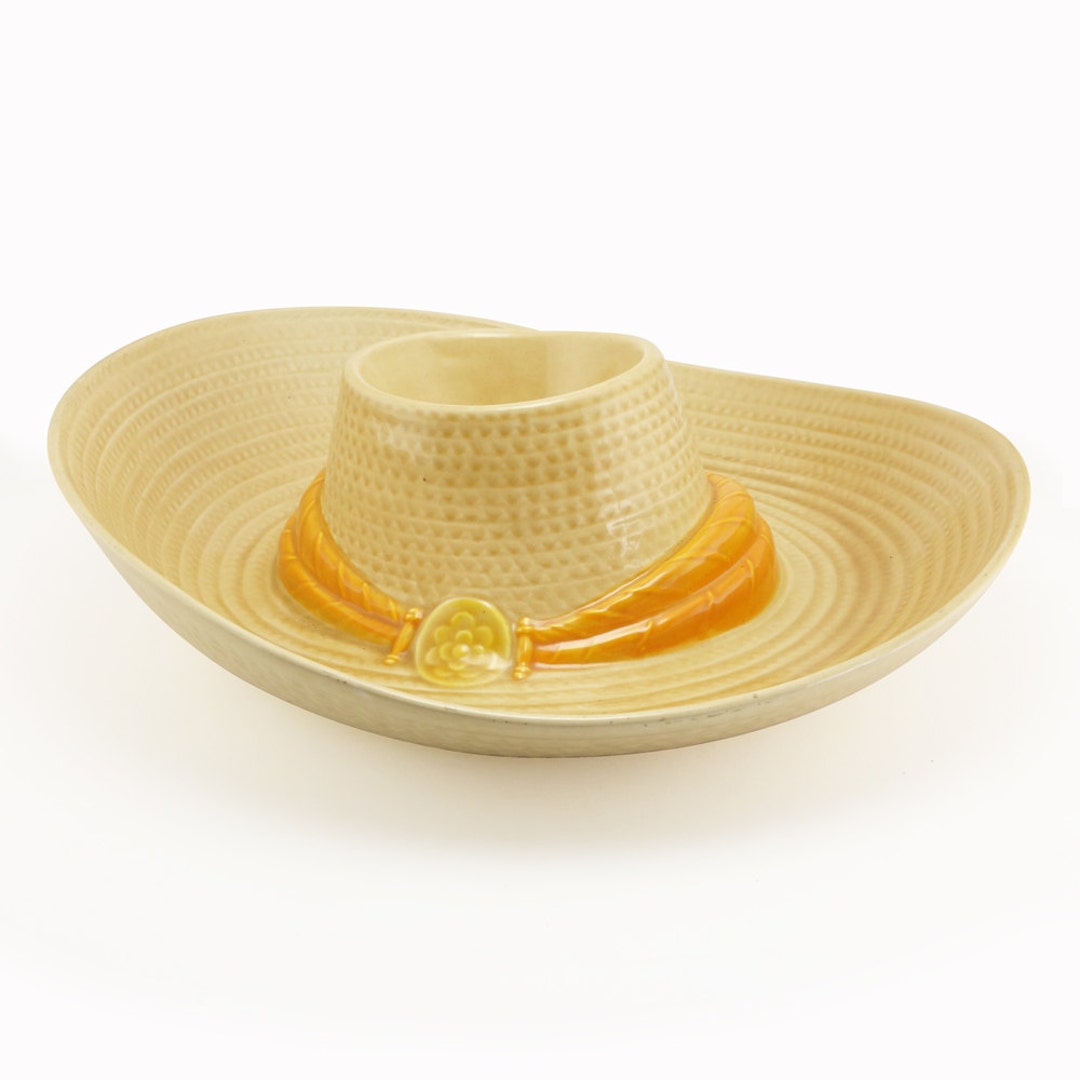 Matlox Sombrero Chips and Dip Bowl Festive and Fun and Retro Etsy