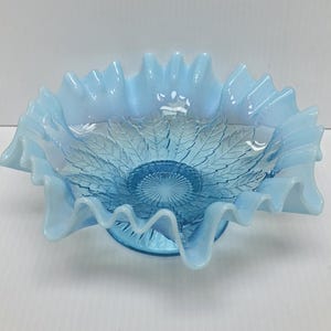 Compota de hojas y cuentas opalescentes azul Northwood