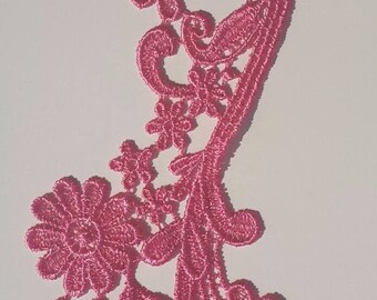 1 Applique.dentelle Guipure Venice Scrapbooking