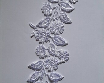 1 Appliqué Dentelle Guipure Venise Scrapbooking