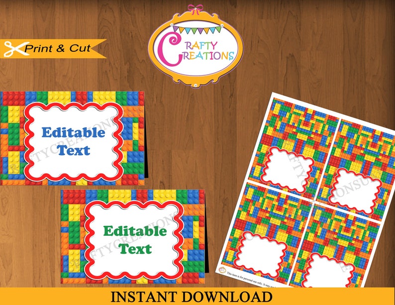 Building Blocks Food Labels Blocks Food Tent Cards Blocks Etsy Building Blocks Food Labels Blocks Food Tent Cards Blocks Etsy