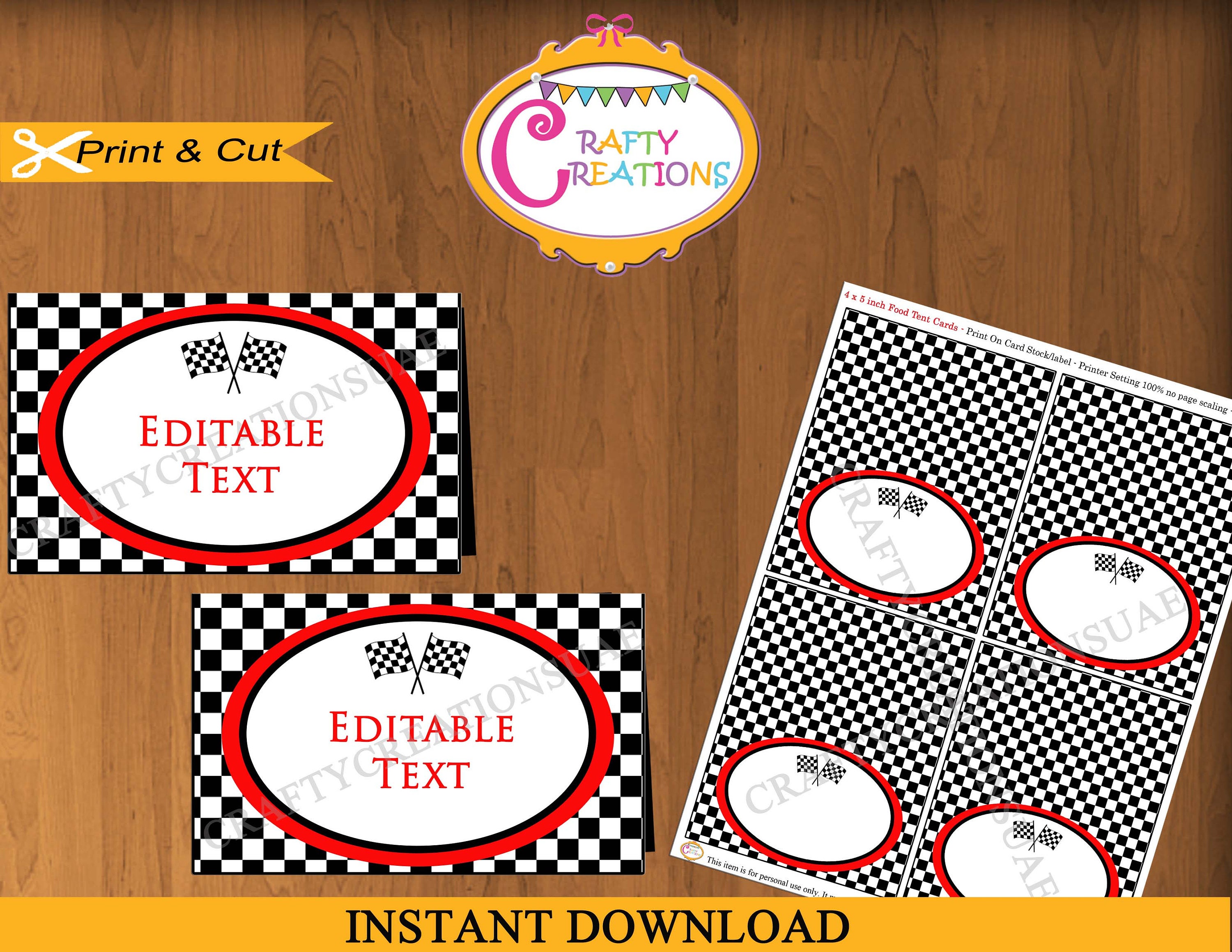 Race Car Food Labels Race Car Theme Party Race Car Food | Etsy