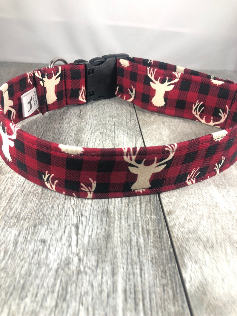 THE HUNTER Buffalo Check Collar