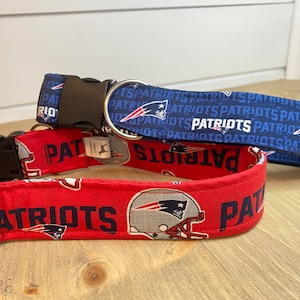 THE PATRIOT ( New England Patriots Dog Collar )