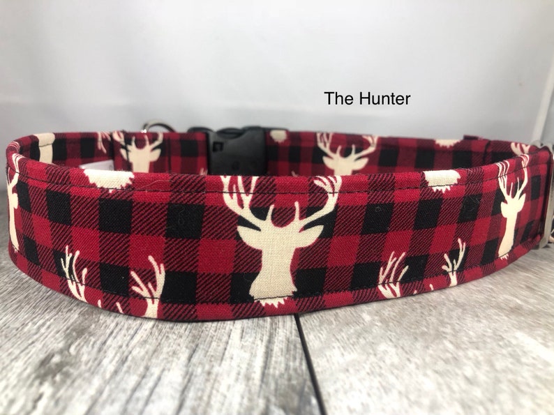 THE HUNTER Buffalo Check Collar