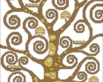 Klimt’s Tree of Life Pattern