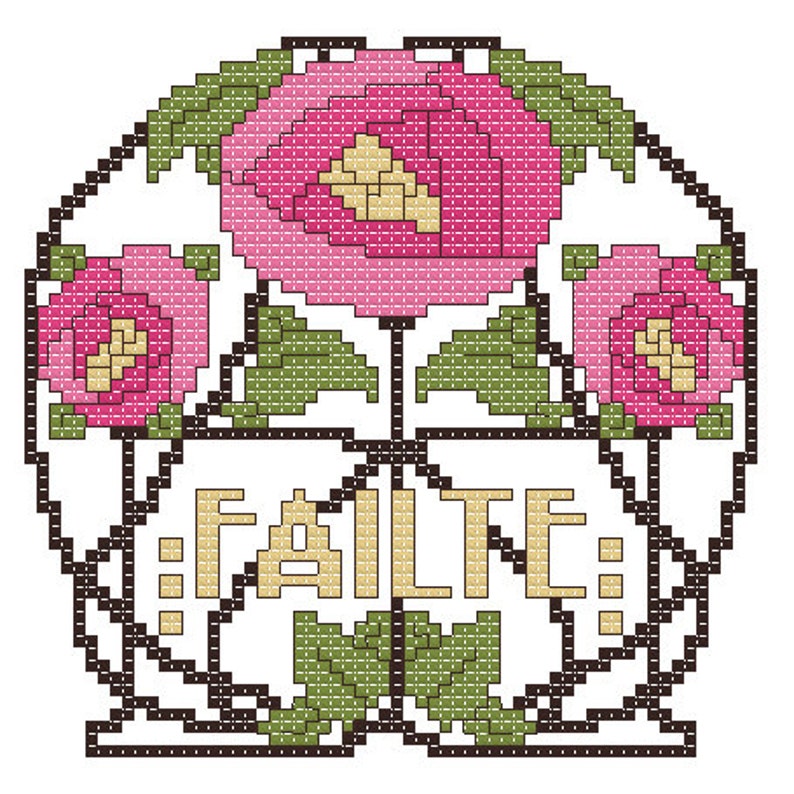 Cross Stitch Pattern Mackintosh Welcome image 2