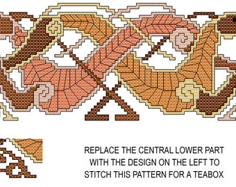 Pattern Tara Teabox  for Cross Stitch