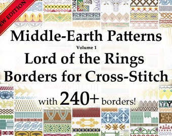 Middle-Earth Patterns - Lord of the Rings Borders for Cross-Stitch