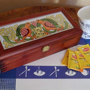 Pattern Celtic Teabox for Cross Stitch