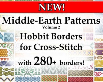 Middle-Earth Patterns - Hobbit Borders for Cross-Stitch