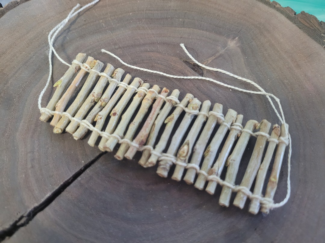 Miniature Suspension Stick Rope Bridge | Miniature Garden | Fairy ...