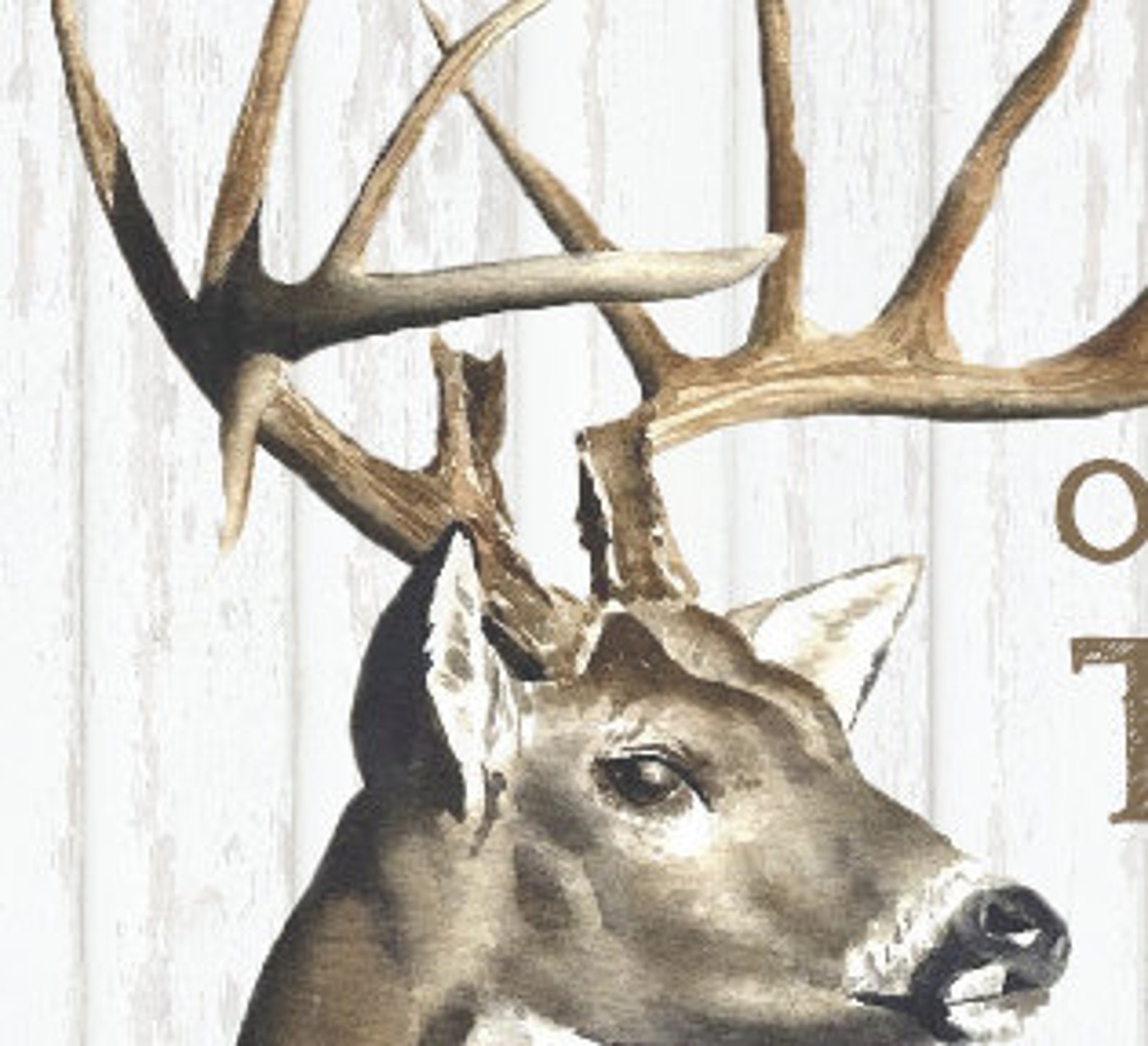 Big Buck Deer Wall Art Genesis 27_3 Etsy