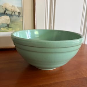 Bauer Green Ring Bowl - Etsy