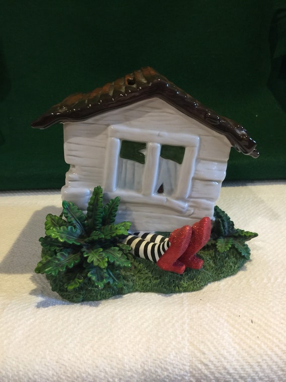 Wicked Witch Legs Under House Bank Wizard Of Oz Westland Etsy