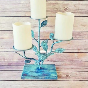 Rustic Candle Holder | French Country Candle Holders | Farmhouse Home ...