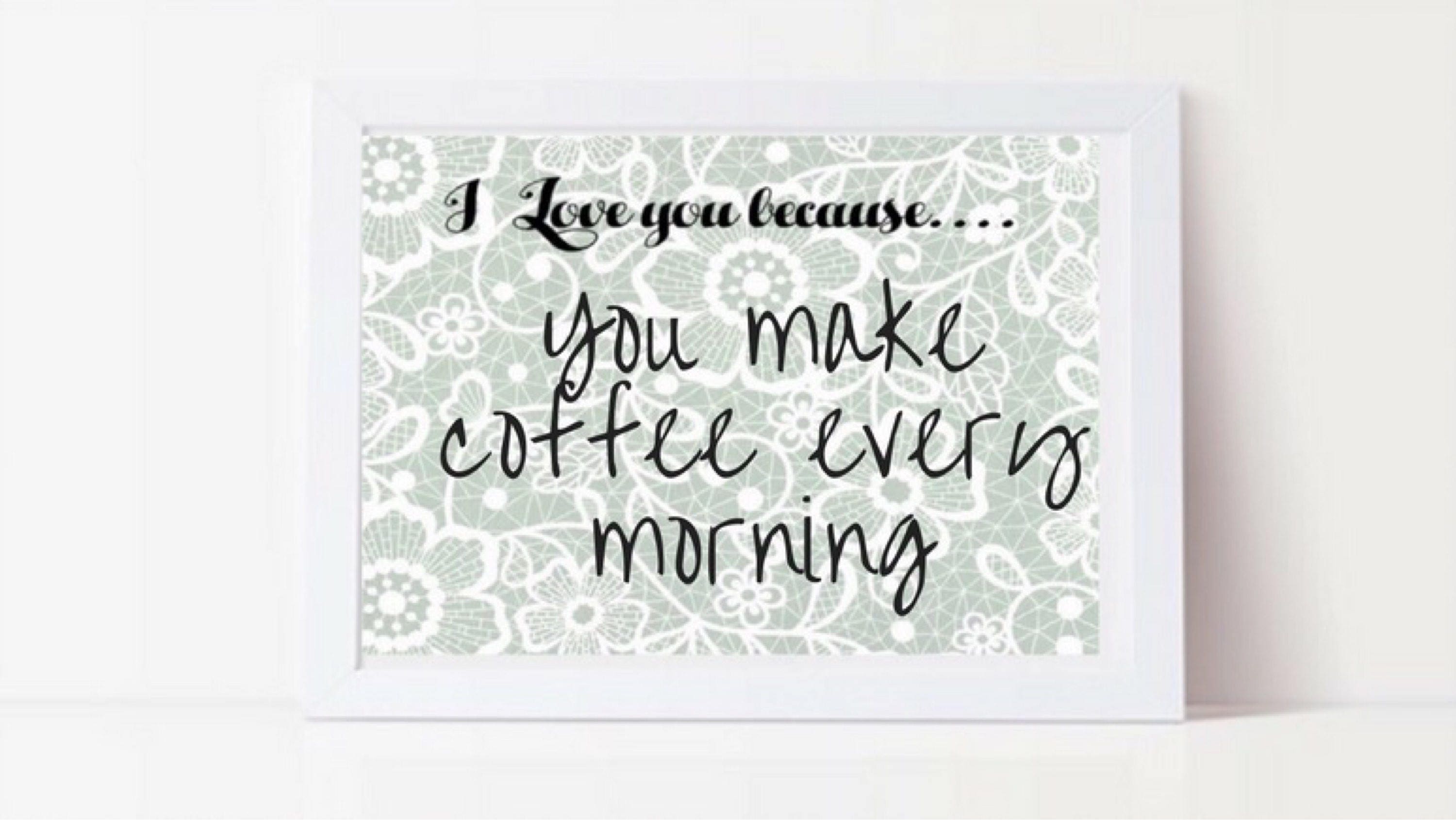 I Love You Because Printable I Love You Because Dry Erase Instant ...