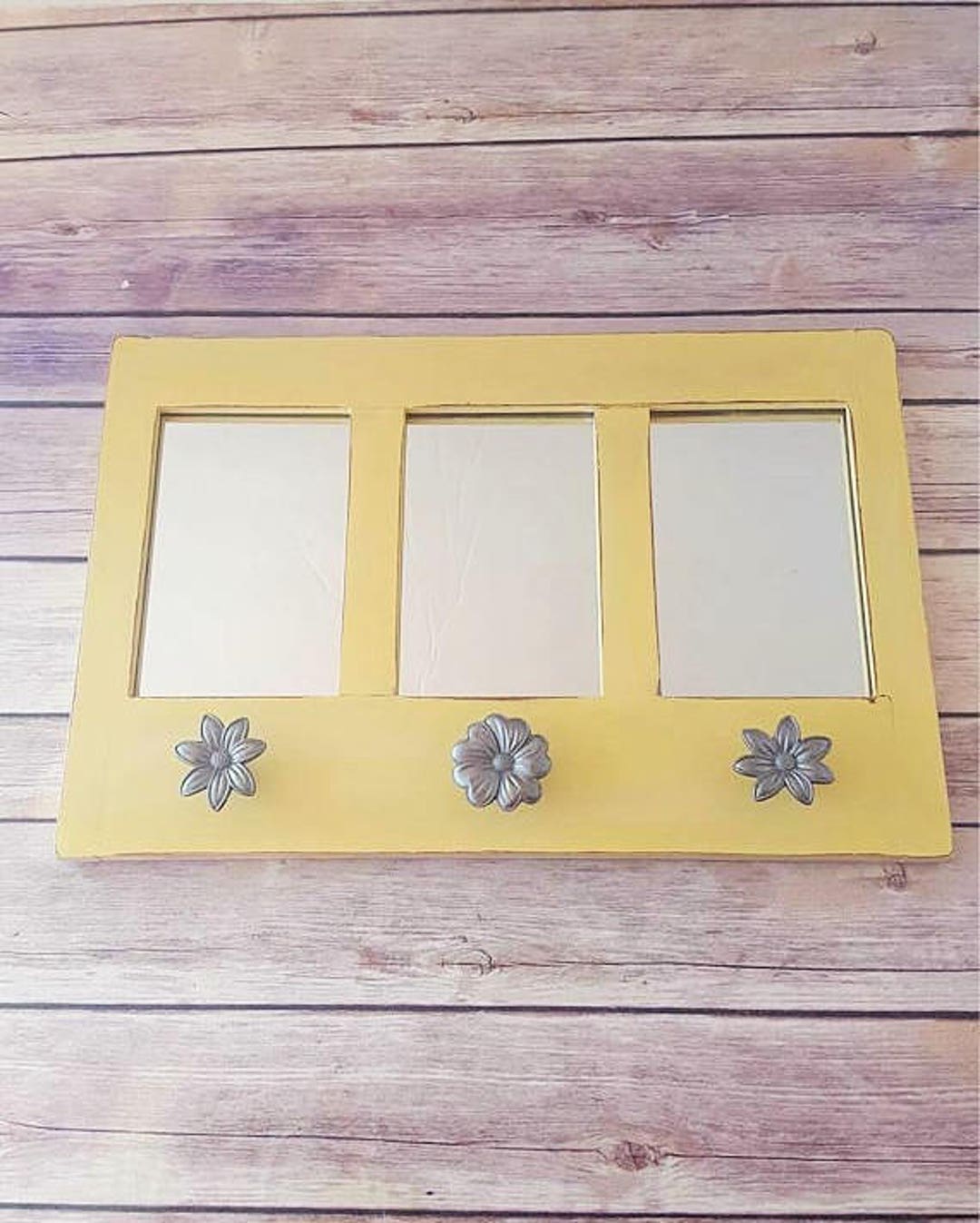 Yellow Coat Rack Wood Coat Rack Backpack Hooks Wall Etsy