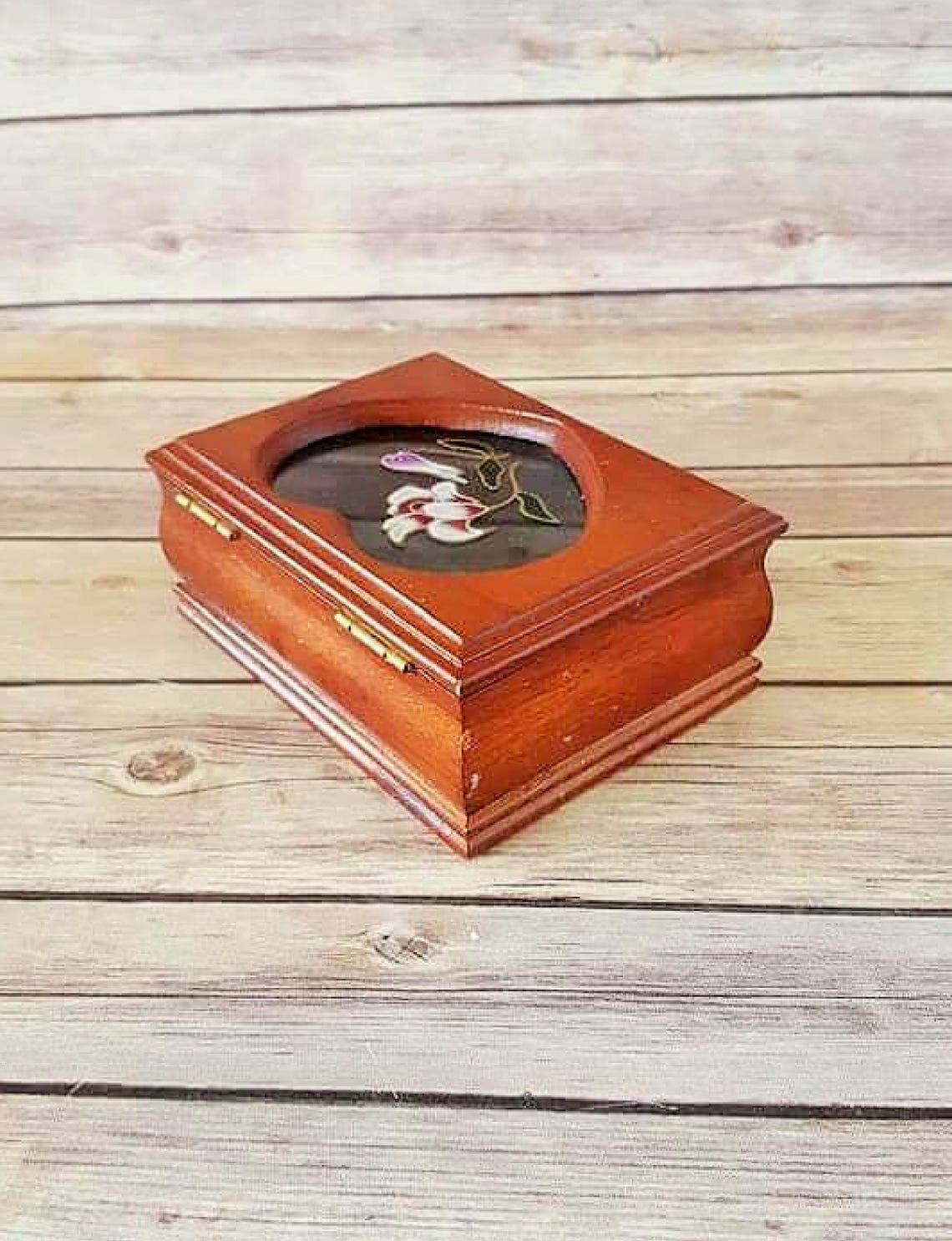 Custom Jewelry Box Personalized Gift Pick Your Paint Color Etsy