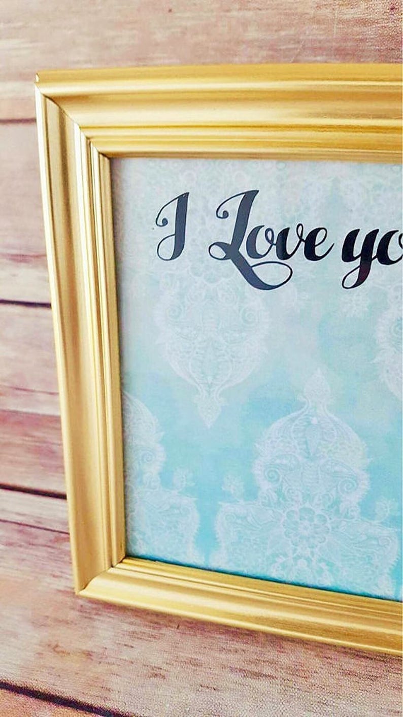 I Love You Because 5 X 7 Frame Dry Erase Frame Etsy