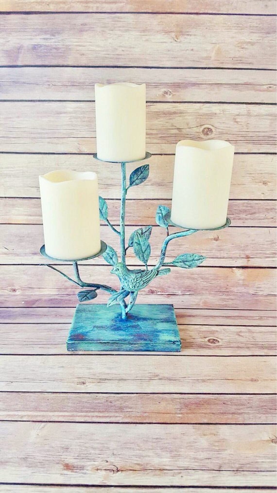 Rustic Candle Holder French Country Candle Holders Etsy