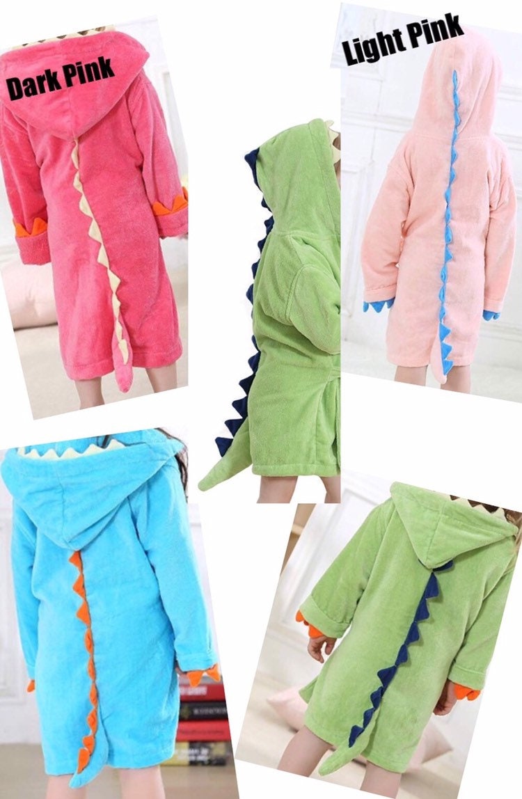 Toddler and Kids Robes Bath Robes Personalized Bath Robes Etsy