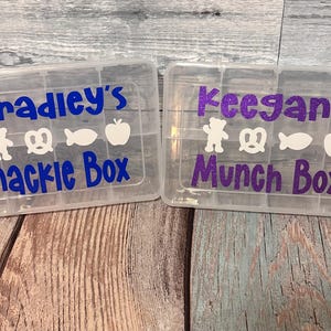 Travel Snack Container, Personalized Snack Container, Snackle Box, Snacks on the Go, Airplane / Car Snack Container, Picnic Park Beach Snack