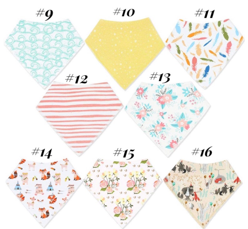 Personalized Baby Bibs Bandana Bibs Name Bib Baby Bibs - Etsy