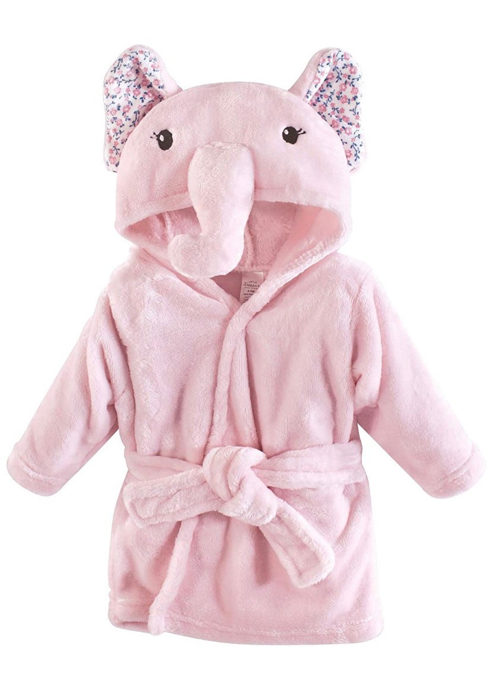 Baby Robe Newborn Robe Personalized Baby Bathrobe Elephant Etsy