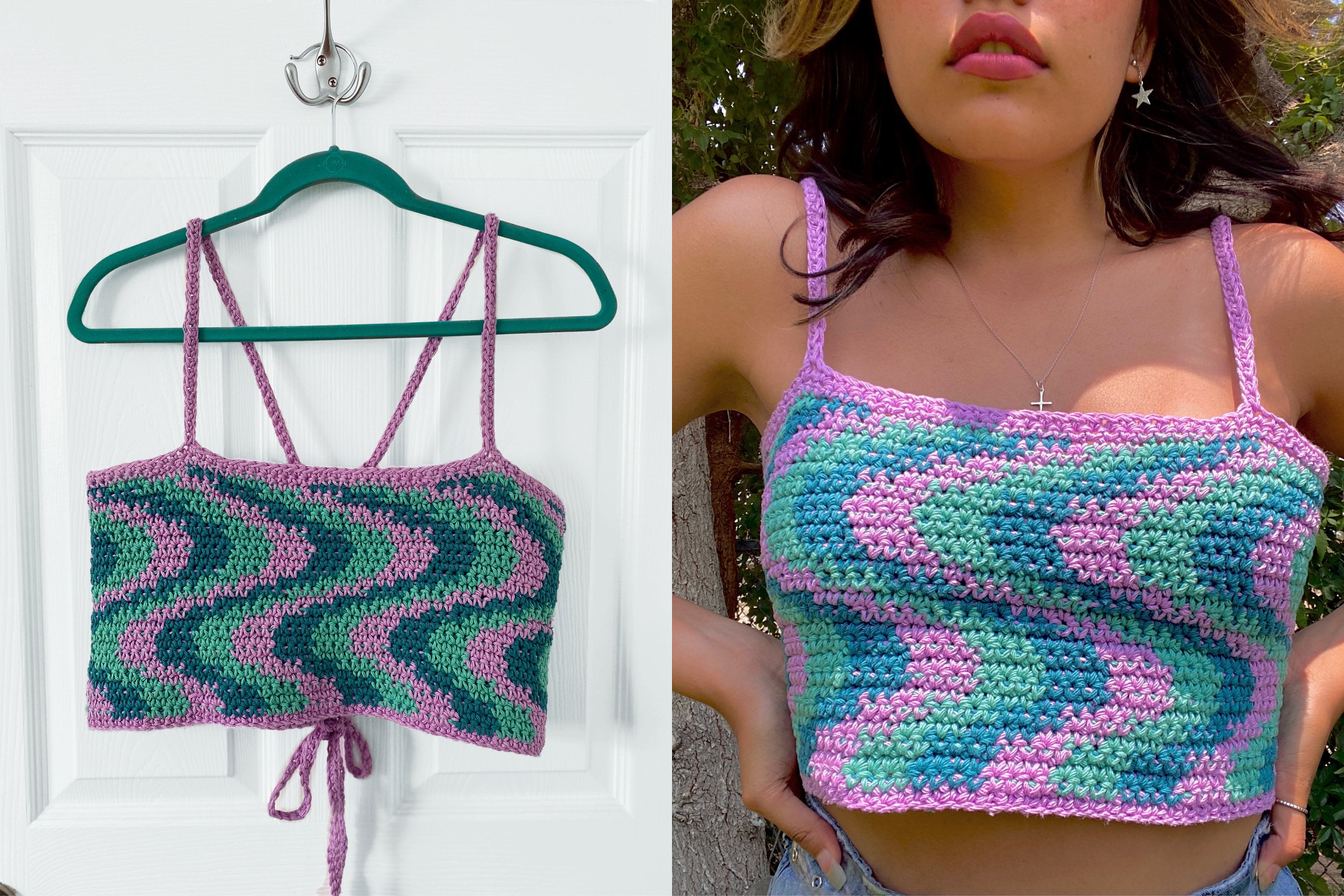 Fringe Tank Top Crochet Pattern - Cream Of The Crop Crochet