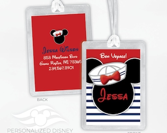 Disney Luggage / Bag Tag: Disney Cruise Line - Minnie