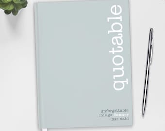 Hard Cover Journal: Quotable