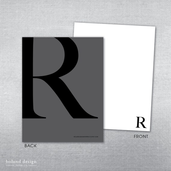 Masculine Stationery. Masculine Notecard. Personalized | Etsy