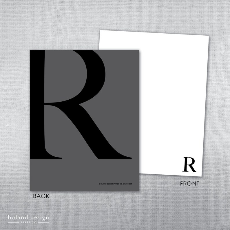 Masculine Stationery. Masculine Notecard. Personalized - Etsy
