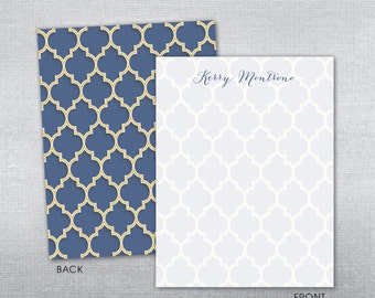 Personalized stationery. Personalized notecard. Thank you card.