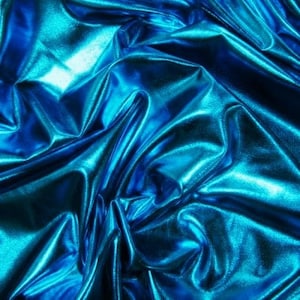 18 COLORS, Colorful Shiny All Over Foil on Stretch Lightweight Knit Jersey Polyester Spandex Fabric - 58/60 Inches Wide-By the Yard or Bulk