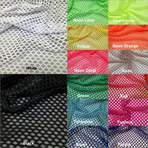 Mesh Fabric including Foil Mesh, Active Mesh, Flocked Mesh and